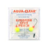 A Aqua-Clear Hi-Lo Combo Rig with kingfish bait for reliable casting.