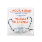 Aqua-Clear Hi-Lo Combo Rig for tautog, blackfish, and sheepshead with Size 3 Virginia hook and 8 inch leads