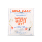 Aqua-Clear Hi-Lo Pomano Snapper Rig setup improves dual-depth bait presentation for Pompano and Snapper