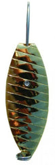 Aqua Dream WS01 weedless spoon in gold finish for slow-sinking action on flats