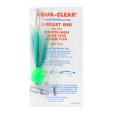 Aqua-Clear Mullet Rig with green hair and float