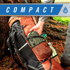 AquaQuest Hideaway Bivy with clear TPU window to view the night sky.