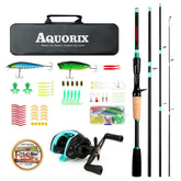 Aquorix five-foot-eleven-inch rod configuration for travel-friendly storage.