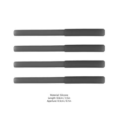 Aqur2020 heat sleeve on stove leg provides slip resistance for stable cooking