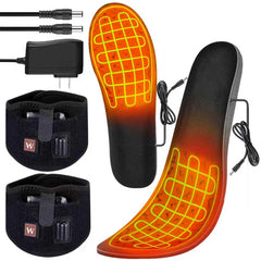 AQveriG heated insoles battery packs extend warmth for all-day outdoor use.