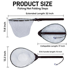 Durable aluminum handle with EVA grip
