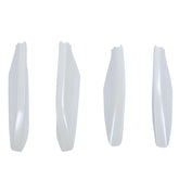 Aramox roof rack end cap four-pack in pearl white for a showroom-ready finish.