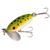 Arbogast Clicker Jitterbug topwater lure for night bass fishing