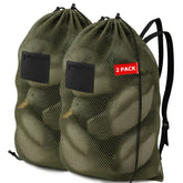 Archerest duck decoy bag front-pocket-zipper for quick-access calls and tools.