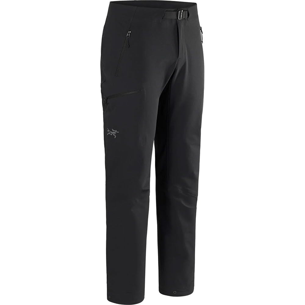 Arc'teryx Gamma AR Pant fabric closeup shows durable recycled nylon for rugged days
