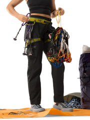 Arc'teryx Kragg Cotton Pant back view emphasizing durable weave for long wear