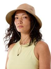 Arc'teryx Sinsola Shade Hat front view showing wide shade coverage for hiking.