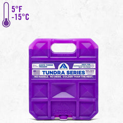 Arctic Ice Tundra packs in a cooler maintain cold temps during outings.