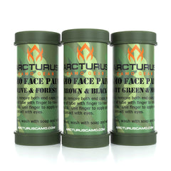 Arcturus camo face paint stick olive-forest for woodland camouflage on the face.