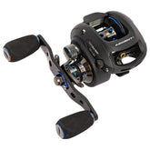 Ardent Apex Elite baitcasting reel side profile showcasing durable aluminum frame.