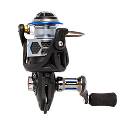 Ardent Bolt 2000 graphite frame emphasizes sturdy, lightweight construction for easy casting.
