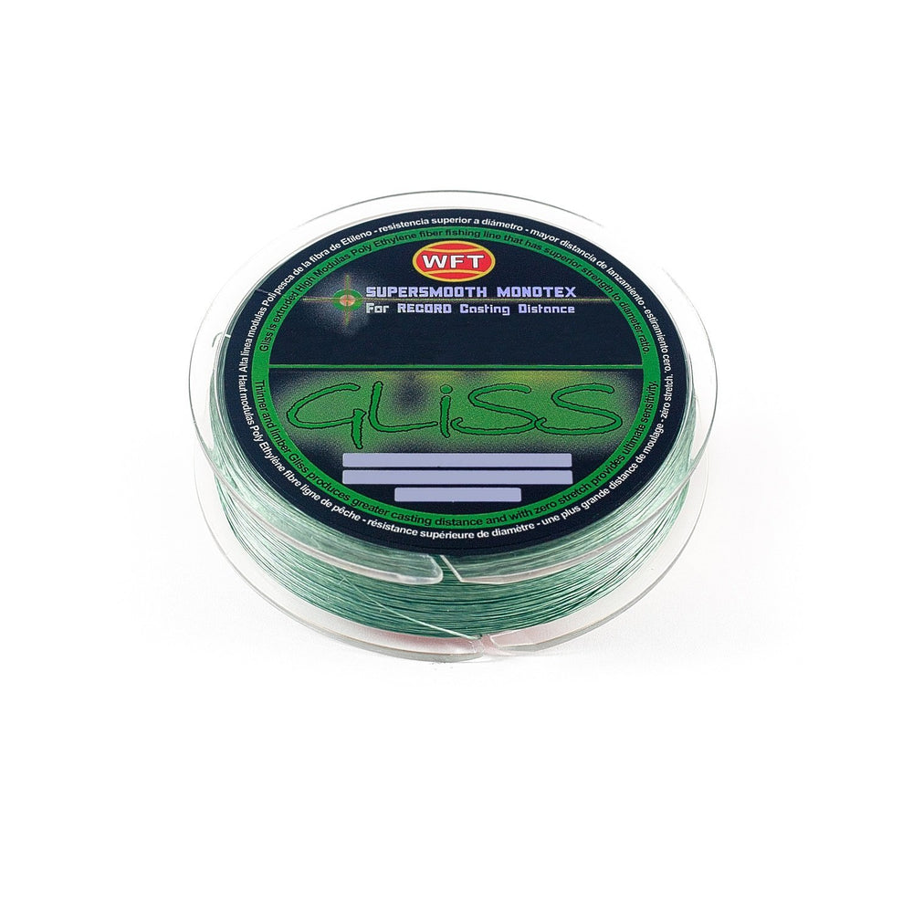 Ardent Gliss 8lb line on green spool, high sensitivity for precise bites