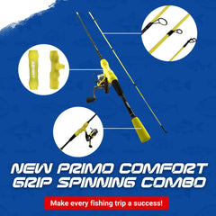 6'6'' IM6 two-piece freshwater rod with stainless steel guides