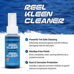 Reel Kleen Cleaner bottle for reel cleaning