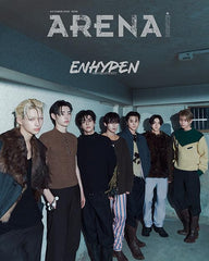 Arena Homme+ Korea Magazine 2025 October ENHYPEN B ver. cover with premium editorial visuals.