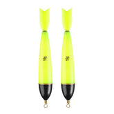Argzm 2Pcs floating buoys glow float for night visibility while fishing