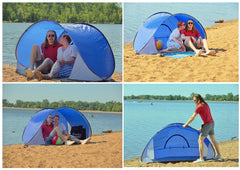 Ariel EDGE tent folding steps shown for easy packing after a day out.