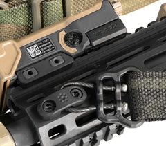 Sling lies flat against handguard with ULM guidance