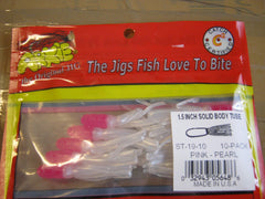 ARKIE ST-19-10 solid body tube in pink pearl for versatile bass fishing