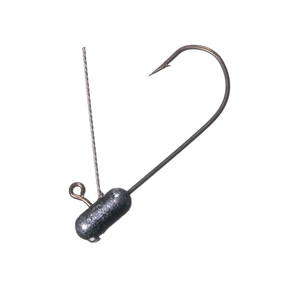 Arkie WTIHK-18-10 weedless tube and grub head for bass in weed-prone waters