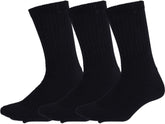 Army Universe athletic crew socks in black 3-pack offer comfort and durability for daily wear.