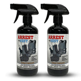 Arrest My Vest Driftwood bottle front view for quick odor control on gear
