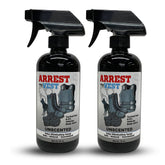 Arrest My Vest odor-eliminating spray bottle for body armor and gear.