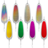 Arrowbash Kokanee Dodger Teardrop Flasher 4.5 inch - overall view