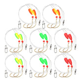 Arrowbash 8 Pompano Rigs set – full product shot