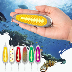 Salmon trolling lure accessory – teardrop flasher 4.5 inch
