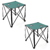 Arrowhead Outdoor 2-Pack 26in folding table top view for outdoor dining