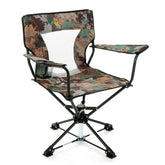 ARROWHEAD OUTDOOR 360° swivel hunting chair for stealthy field positioning.