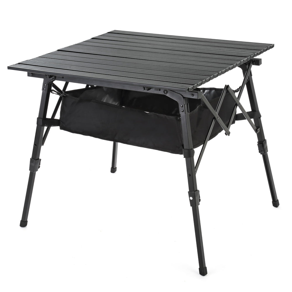 Arrowhead Outdoor 39in folding table with adjustable height for dining at the campsite