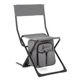 Arrowhead Outdoor fold-out backrest with roomy seat for outdoor comfort.