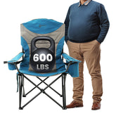 Arrowhead Outdoor oversized XXL chair padded seat offers plush comfort and strong support