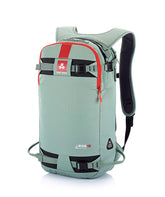 ARVA Ride 18L backpack with external pocket for quick access to safety gear