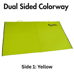 Asana VersaPad fully opened as gap-cover bridges between pads for safe landings.