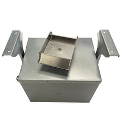 ASF All Seasons Feeders Deer Spin Feeder Control Unit installed on feeder for automated spins