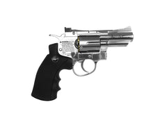 ASG Dan Wesson grip detail emphasizes ergonomic texture for steady aiming.