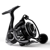 Ashconfish AK Spinning Reel 3000 with metal body close-up
