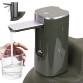 ASIEIT portable water pump with fingerprint touch control for quick, hands-free dispensing.