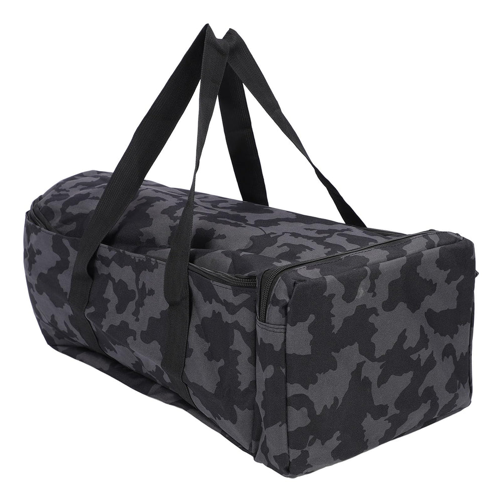 Asixxsix RC bait boat storage bag showing ample space for gear on trips.