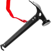 ASR Outdoor 13oz carbon steel hammer with stake puller aids quick campsite setup.