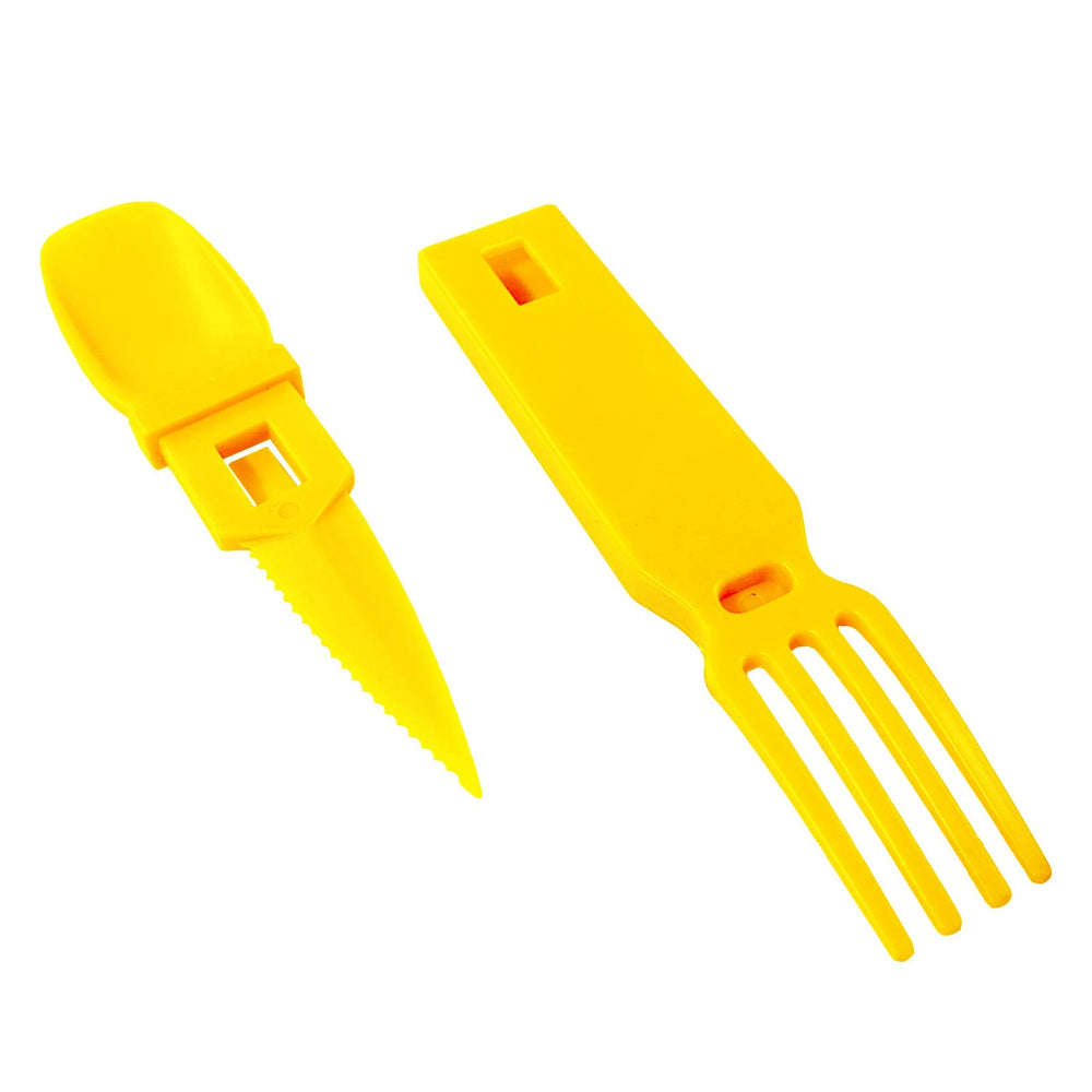 ASR Outdoor 3-in-1 utensils with spoon for lightweight camp meals.
