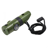 ASR Outdoor 7-in-1 survival whistle multi-case, compact and ready for outdoor use
